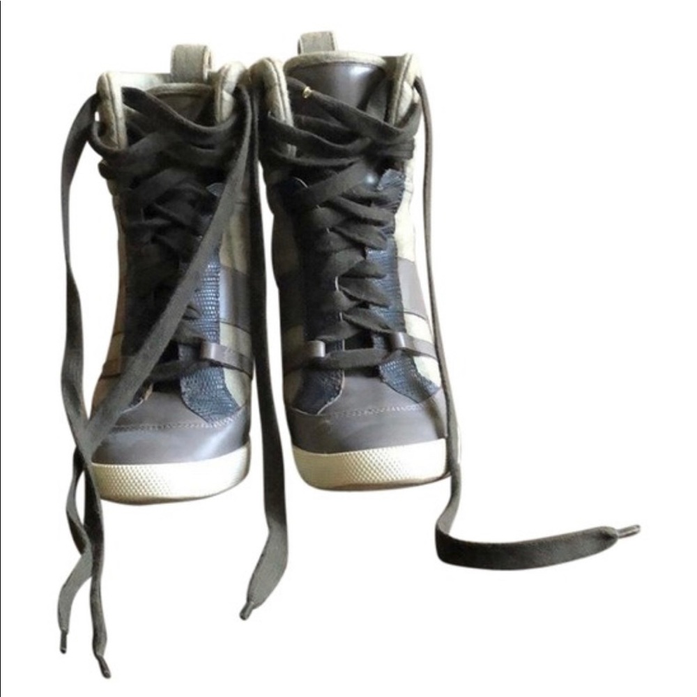FLASH SALE DROP!⬇️ CHLOE wedge sneaker booties🌟 - Picture 2 of 9